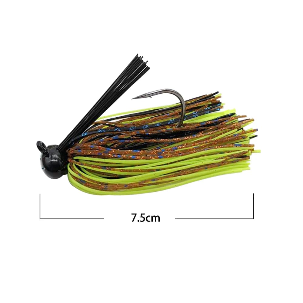 Leurre chatterbait anti-herbe pour la pêche du black bass, leurre spinner et wobbler canne leurre
