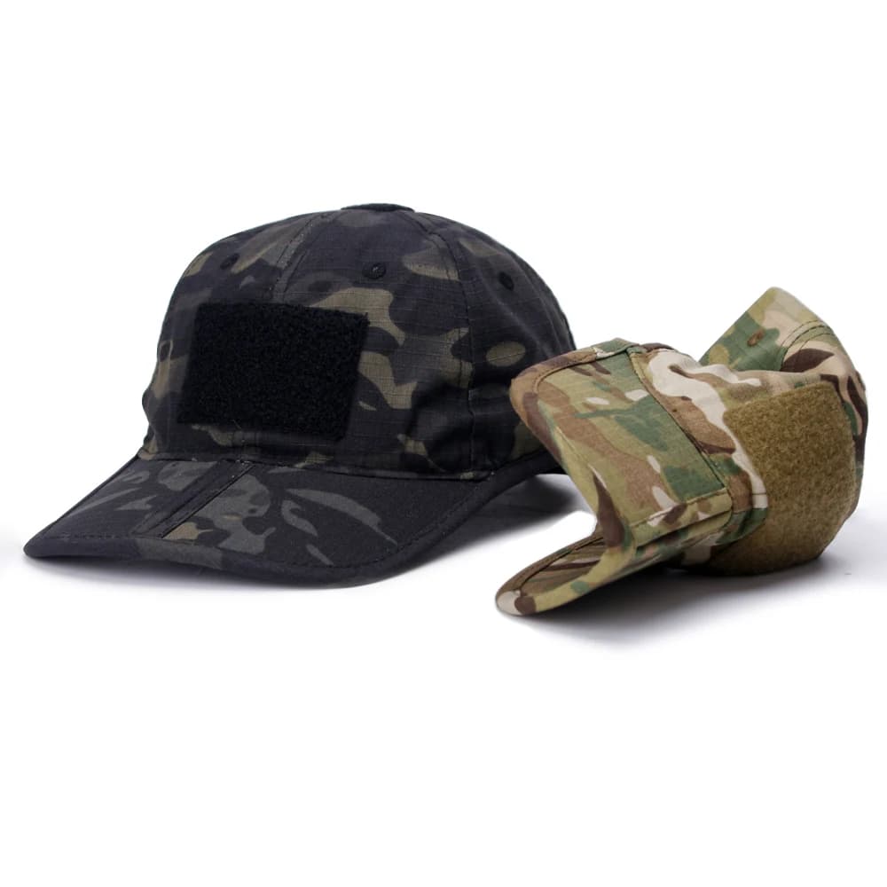 Casquette Baseball Camouflage Pliable - Protection Solaire Respirante Pêche Camping Randonnée