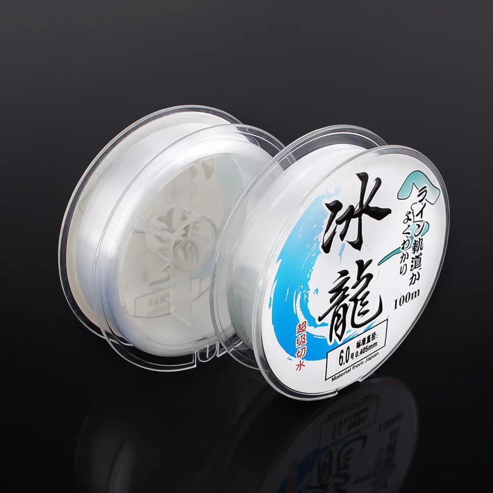 Fil de pêche nylon japonais DNDYUJU 100 mètres résistant eau douce et mer pour accessoires pêche