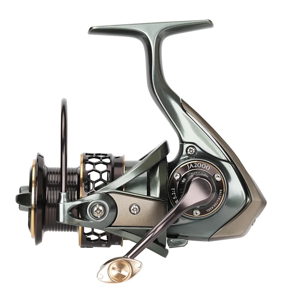 Moulinet TSURINOYA JAGUAR 2 bobines - 1000 à 3000, 185G, frein carbone 6KG pour carpe et mer
