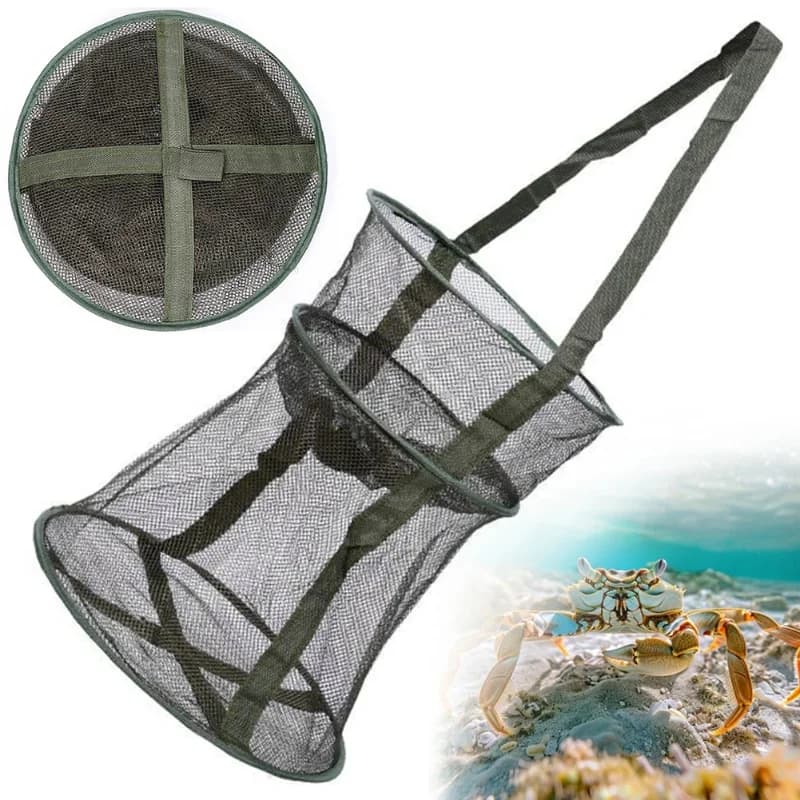 Filet de pêche escamotable pour carpes et anguilles - Équipement parfait pour passionnés de pêche extérieure
