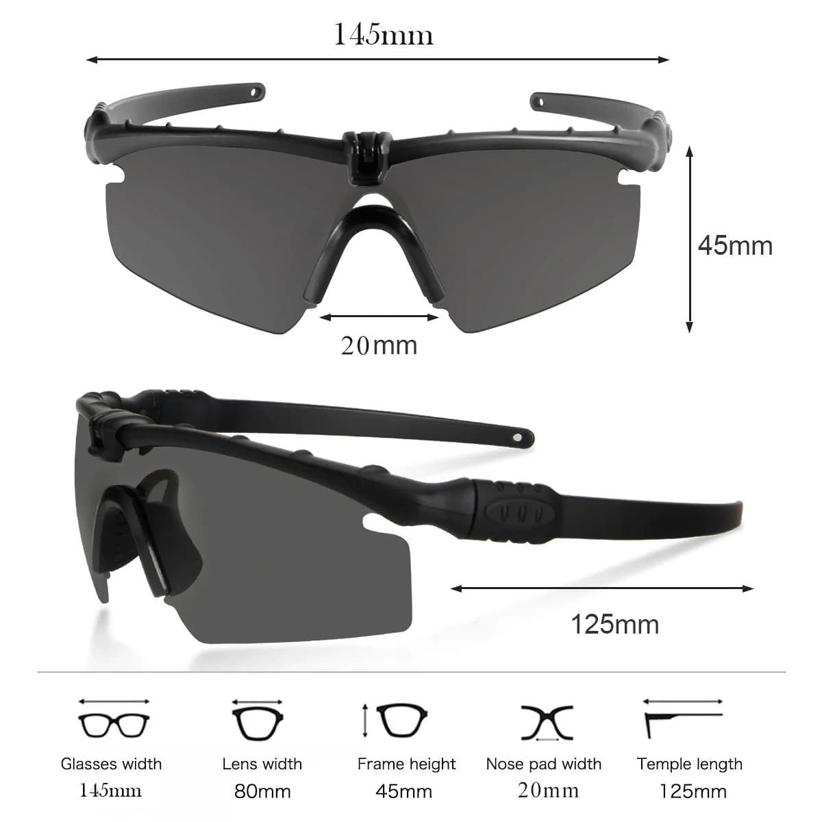 Lunettes de pêche polarisées ballistiques 3.0 pour pêche en mer et pêche à la mouche