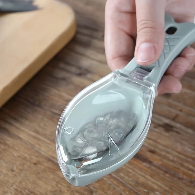Racleur à écailles de poisson professionnel - Grattoir à écailles rapide pour cuisine et pêche