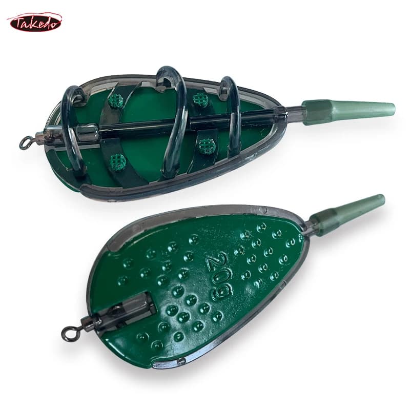 Moule à amorce TAKEDO TN15 pour carpe - Poids 20G à 60G, idéal pour pêche au feeder et méthode
