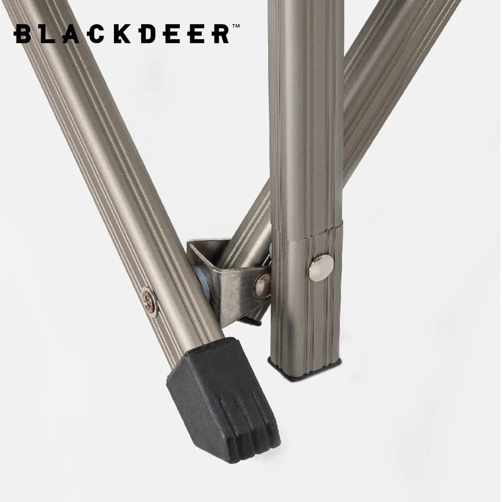 Chaise relax pliante Blackdeer en alliage d'aluminium pour pêche, plage et camping