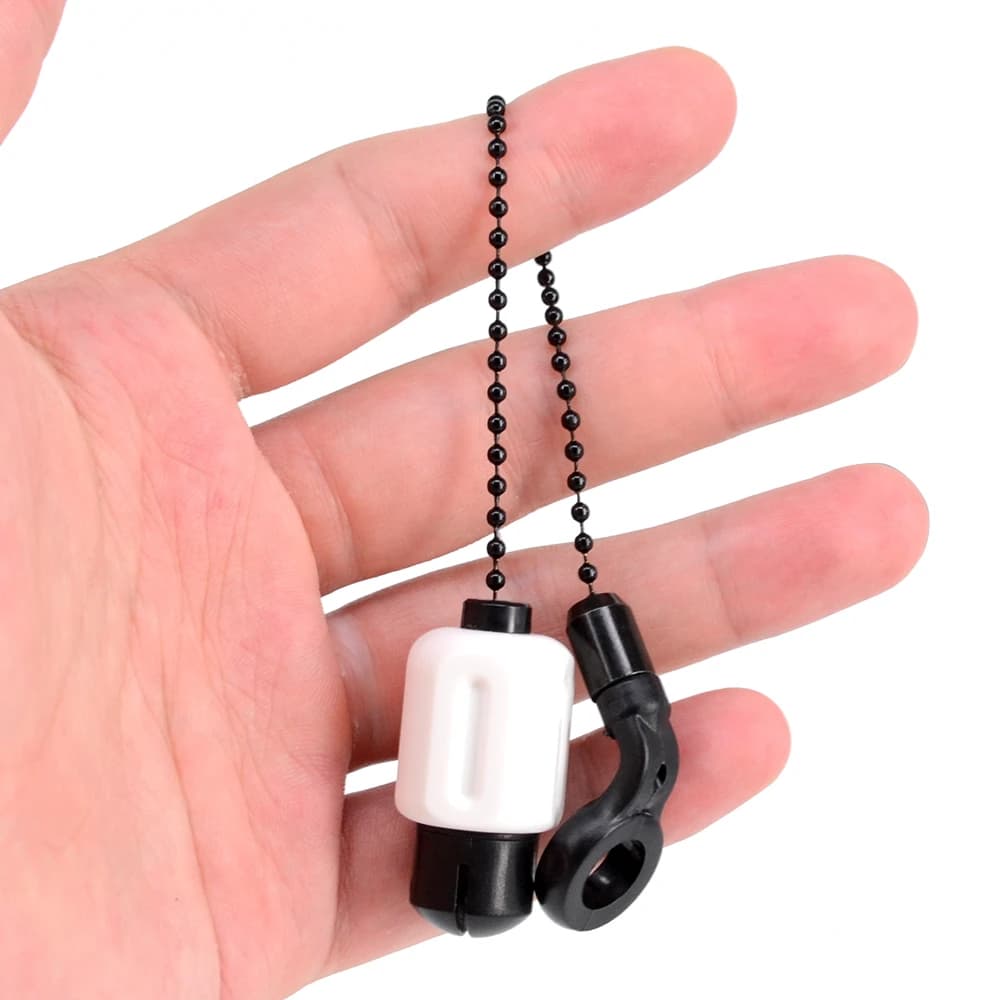 Indicateur de touche Hirisi B2029 avec chaîne laiton pour détecteur carpe fishing et swingers