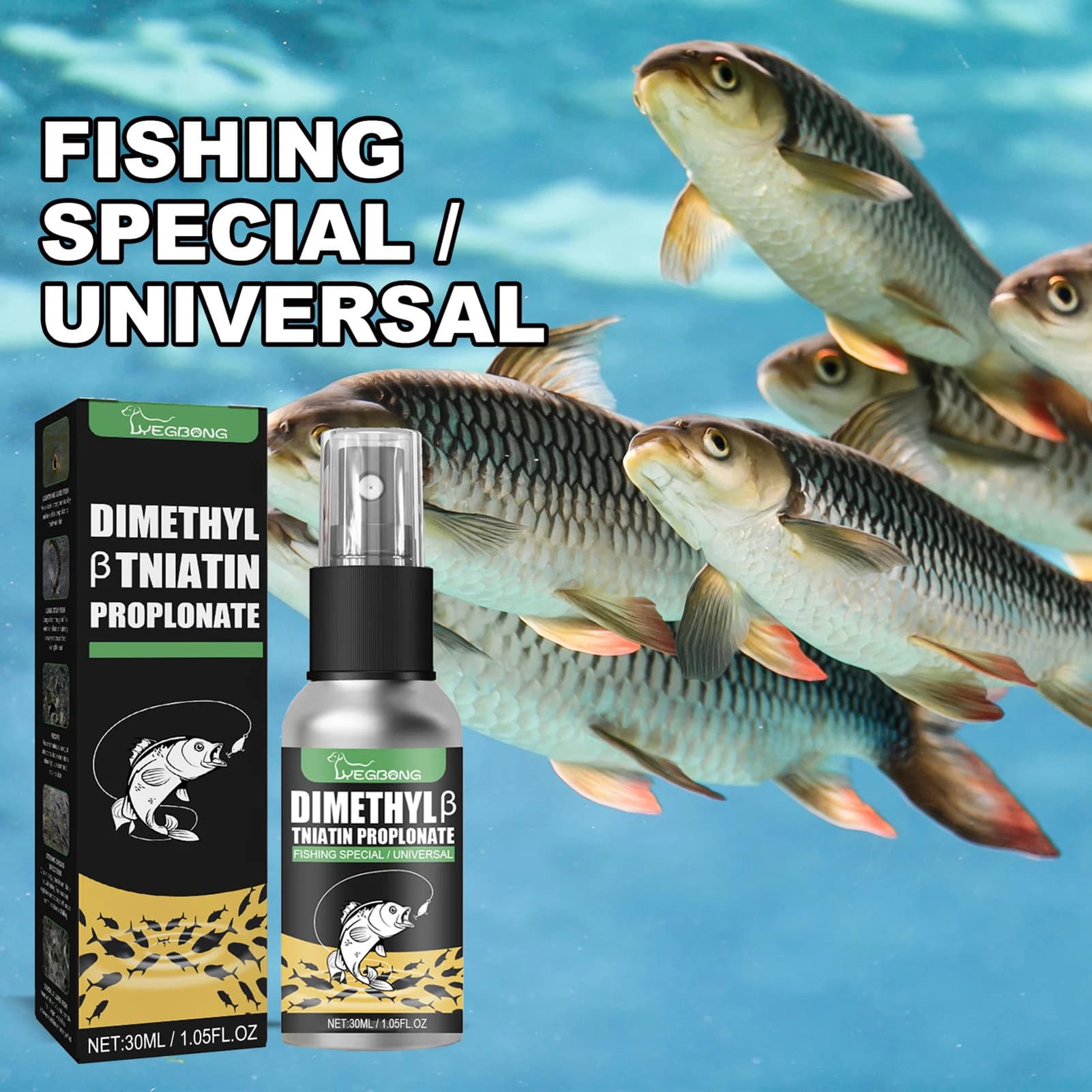Spray attractant pour poissons puissant et portable, améliorez votre taux de réussite à la pêche