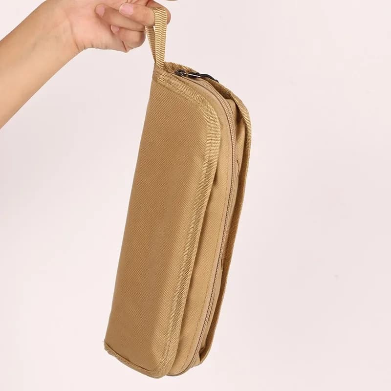 Petit tabouret de pêche pliant style sac à main portable pour pêche nomade et camping discret