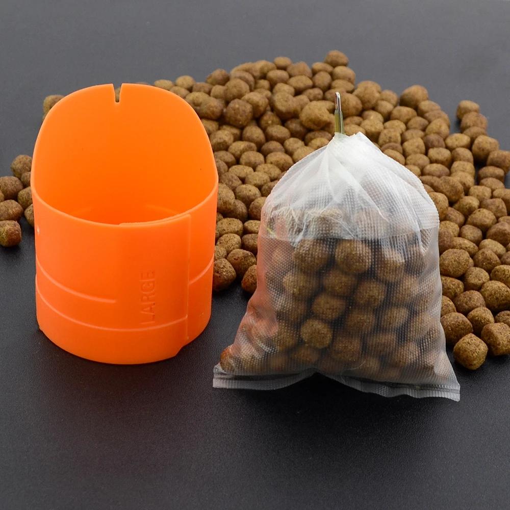 Système de chargement PVA pour sacs solides - Outil d'amorçage carp fishing à fusion rapide