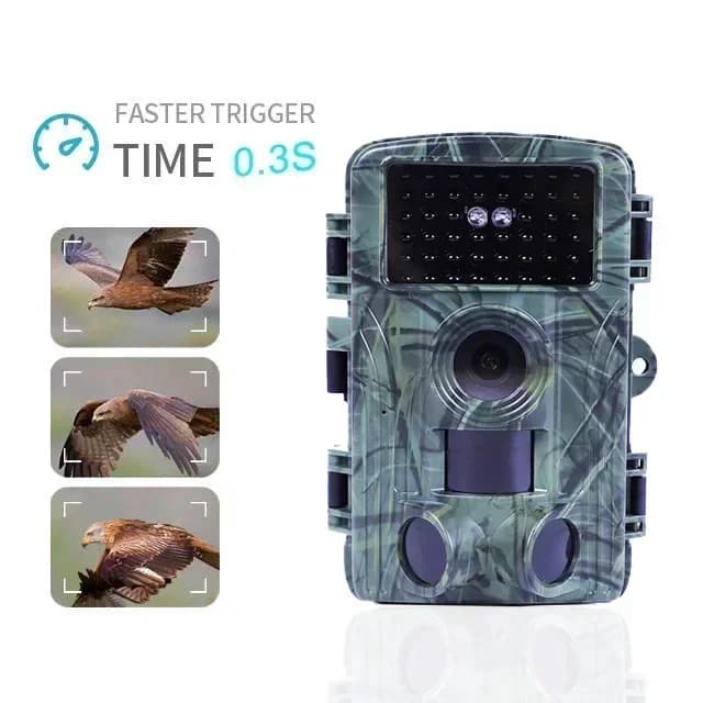 Appareil photo trail 60MP WIFI PR1600 4K vision nocturne infrarouge étanche pour chasse et observation faune