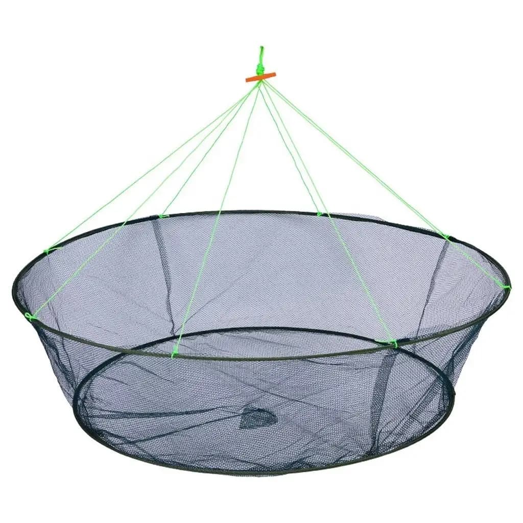 Filet de pêche pliable grand modèle 80/100 cm pour écrevisses, crevettes et appâts - Réservoir, étang, extérieur
