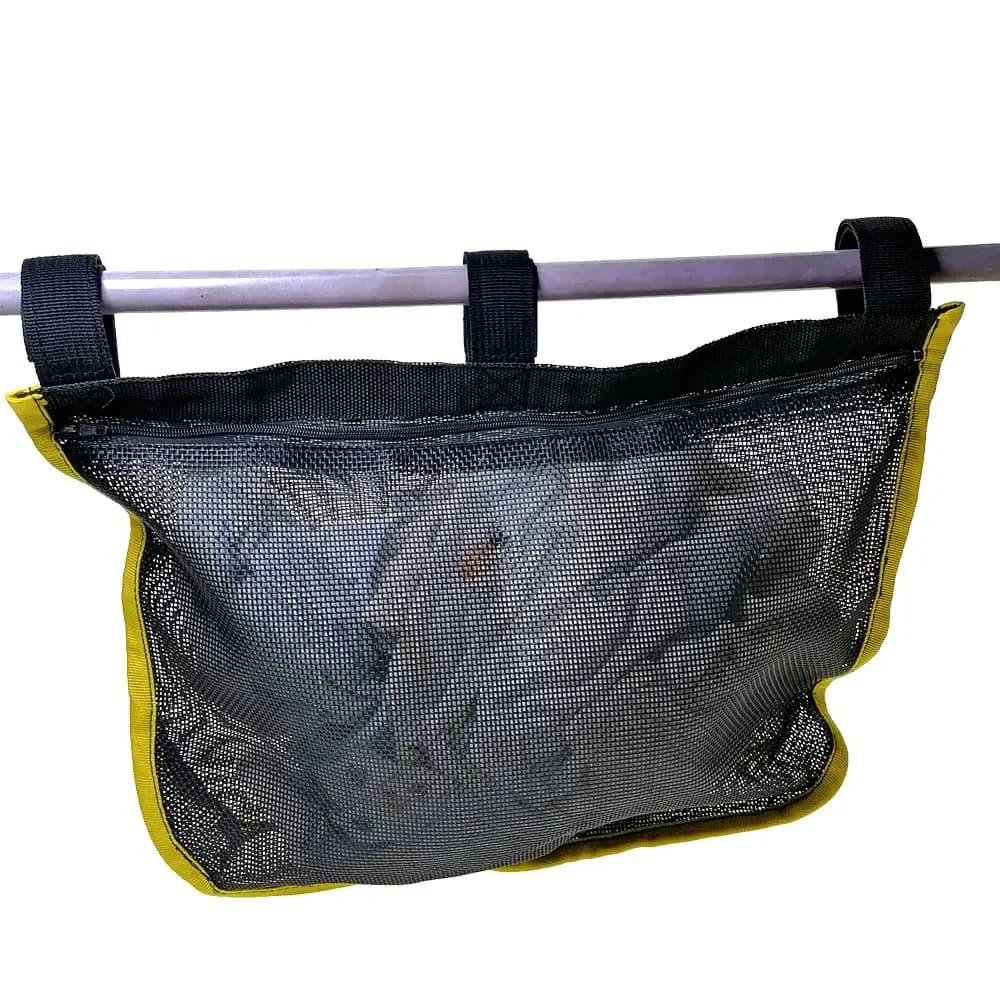 Sac de rangement filet pour rambarde de bateau - poche accroche anti-UV kayak yacht marine étanche