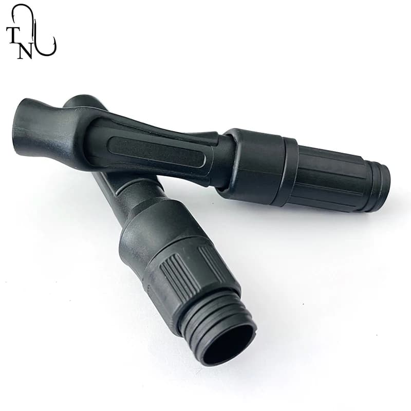 Siège de moulinet noir TN52 pour montage et réparation de cannes DIY - accessoires pêche bricolage