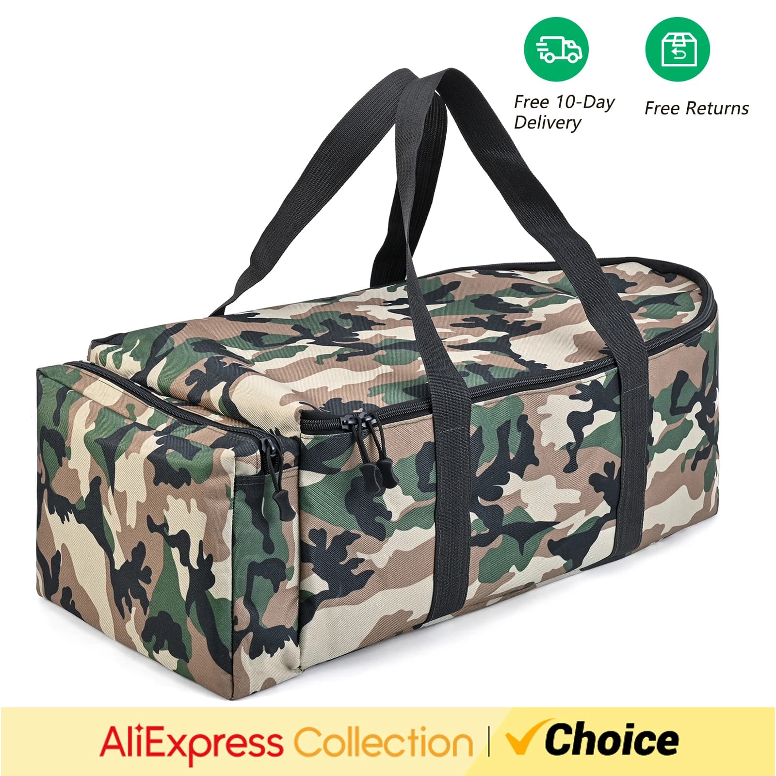 Sac transport bateau appâts étanche résistant - Sac rangement bateau pêche portable grande capacité