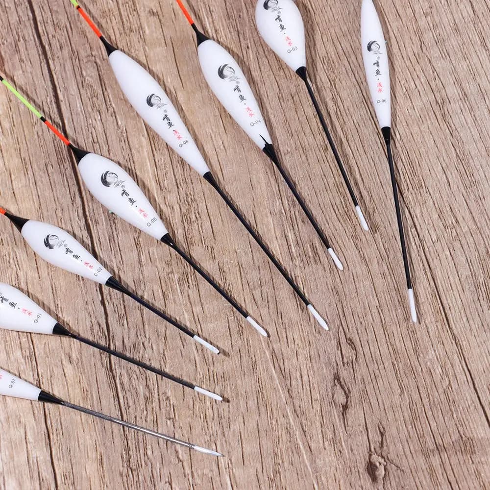 Flotteur pêche hiver résistant pour brèmes et carpes cruciennes, sensible et durable en plastique