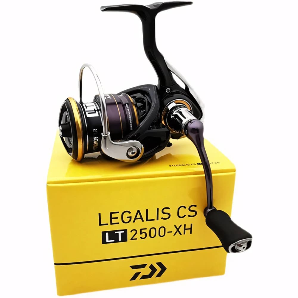Moulinet spinning Daiwa LEGALIS CS LT 2021 frein 12kg - 6+1 roulements corps ZAION pour pêche mer et lourd