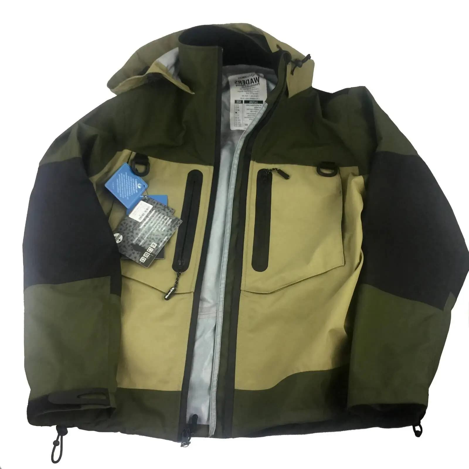 Veste wading pêche à la mouche imperméable respirante ELUANSHI vêtements pêche équipement