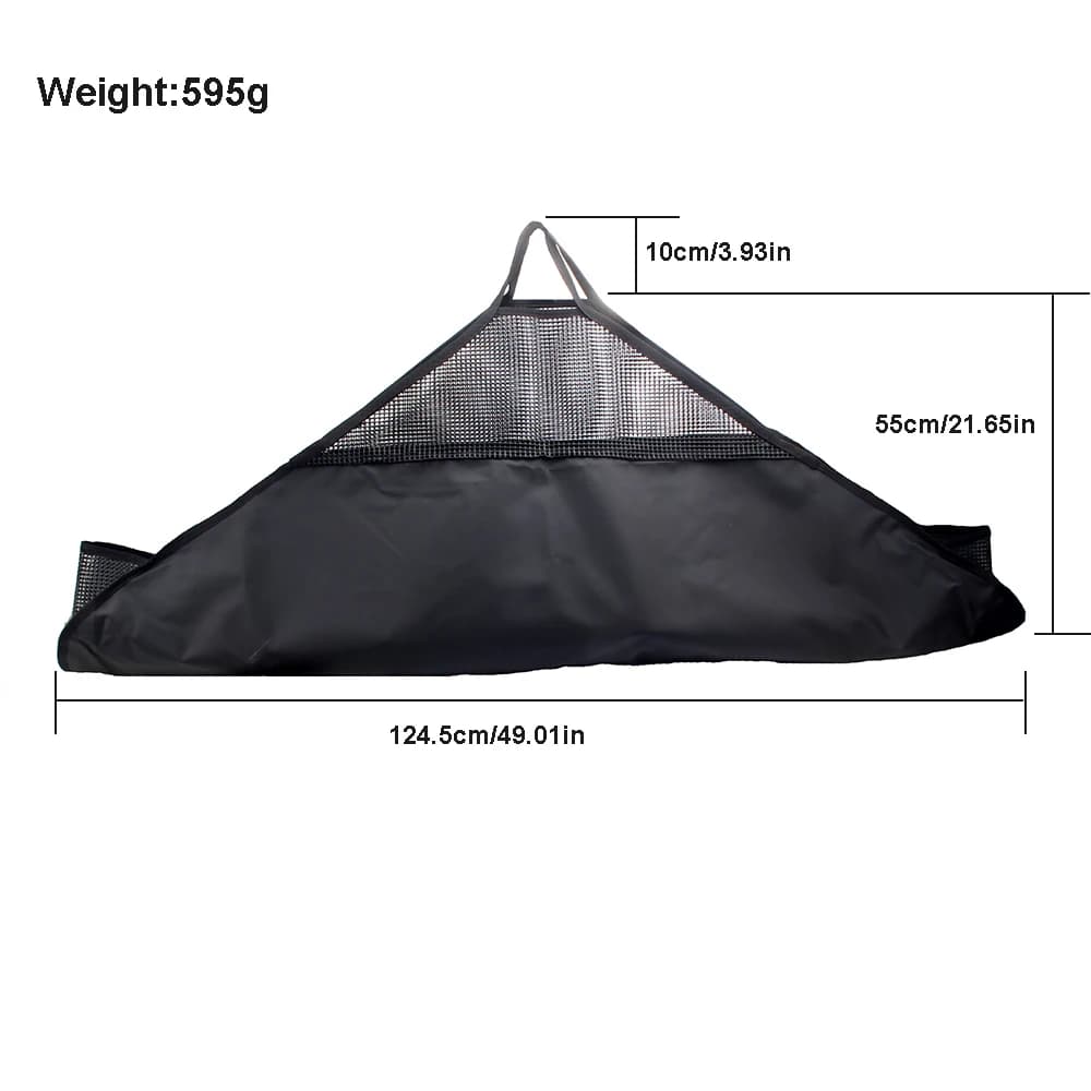 Élingue pesée poisson avec tapis dégorgeoir balance numérique protection prises pêche