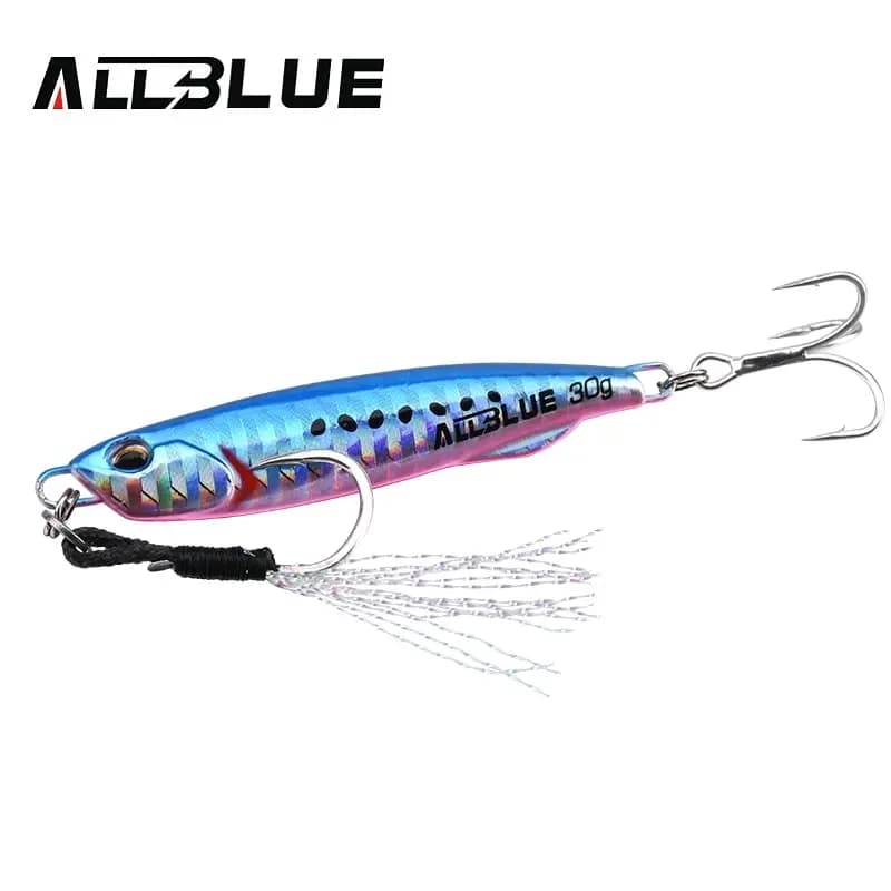 Jig métal Drager Slim 20g à 60g - Jig de casting pour pêche du bord bar et carnassiers marins leurre artificiel