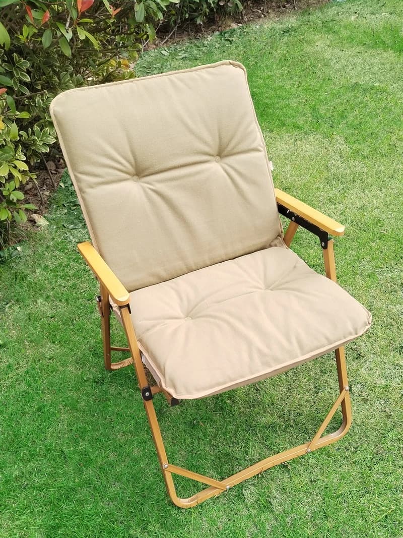Coussin chauffant Lohascamping 5cm pour chaise de pêche - Confort hivernal et relaxation optimale
