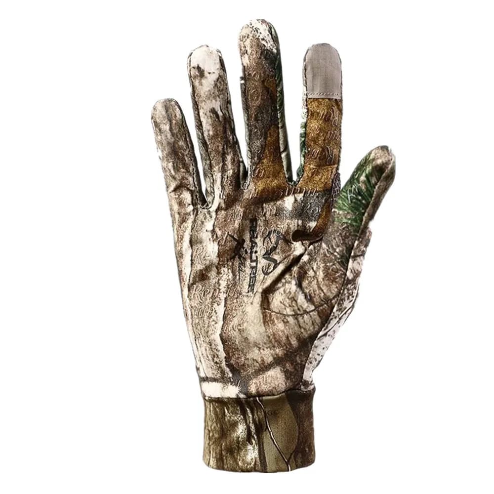 Gants de pêche écran tactile bioniques anti-dérapants camouflage pêche chasse tir doigts complets
