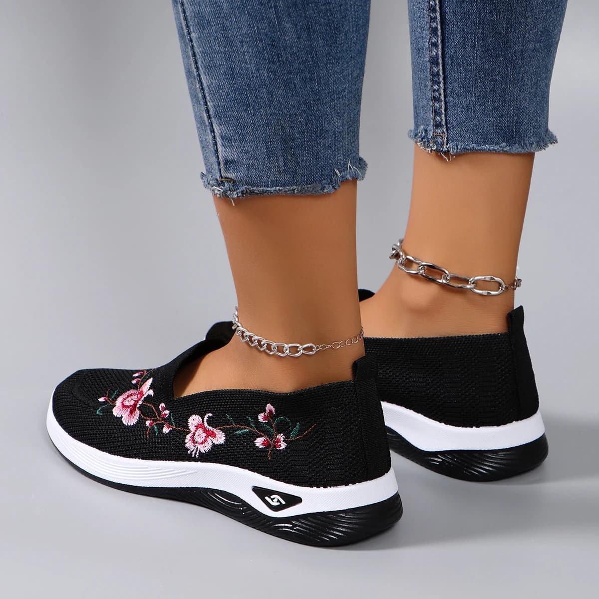 Chaussures sport femme printemps automne légères antidérapantes résistantes pêche casual confortables