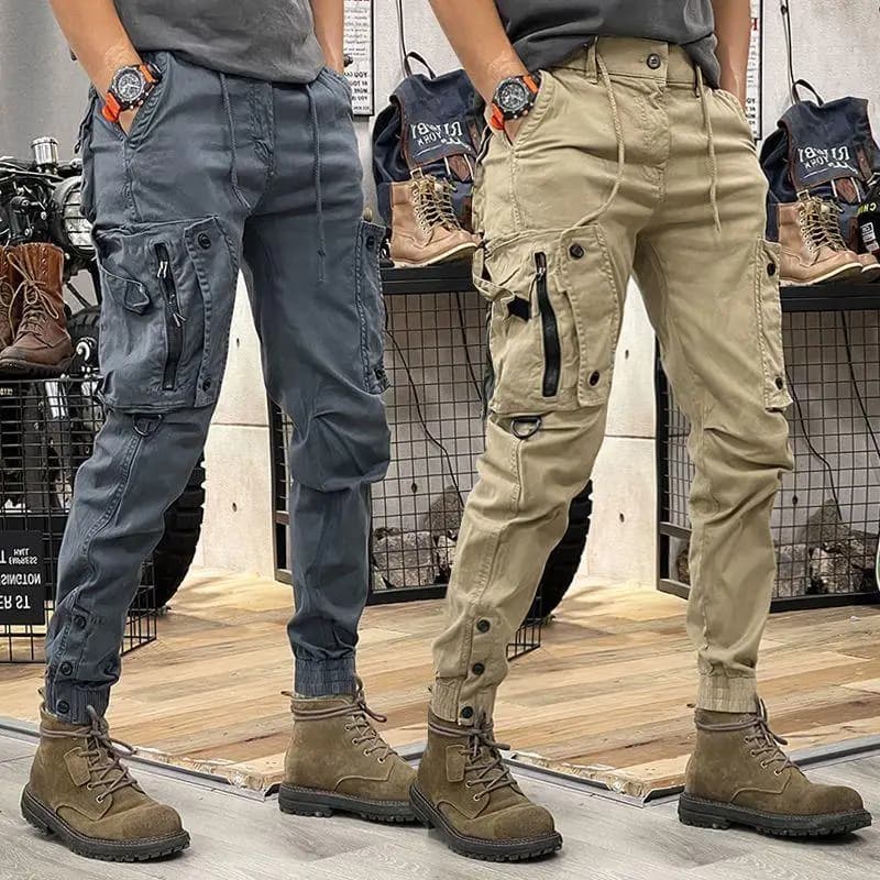Pantalon cargo tactique militaire homme 2025 - Printemps automne - Jogger utilitaire pêche outdoor