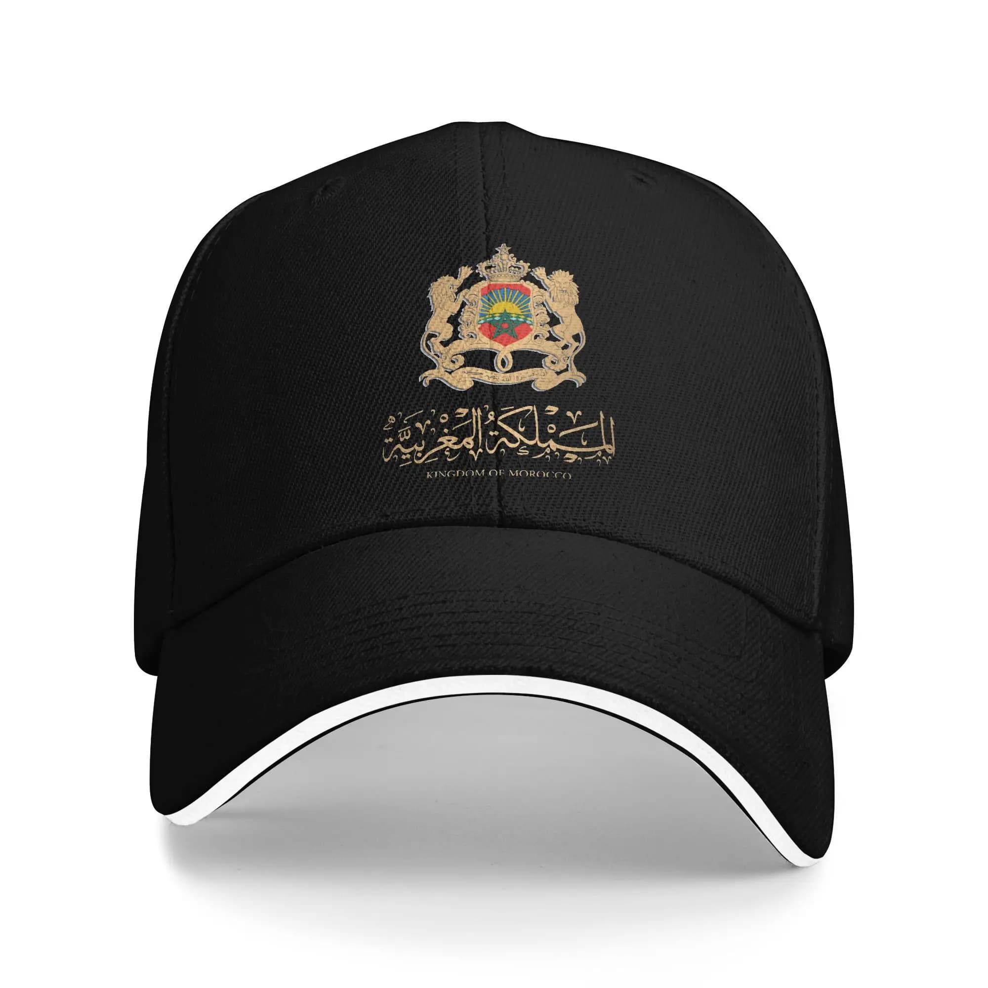 Casquette baseball Maroc drapeau y2k pour pêche et camping été homme femme