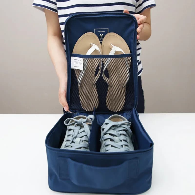 Poche de rangement étanche pour chaussures et vêtements - organisateur de voyage pratique en nylon