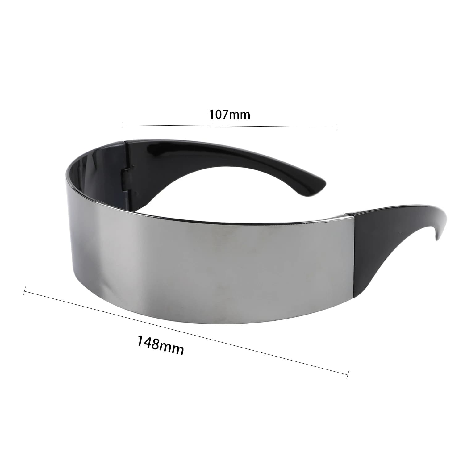 Lunettes de soleil futuristes KLASSNUM Y2K - Style laser anti-UV400 pour pêche et outdoor