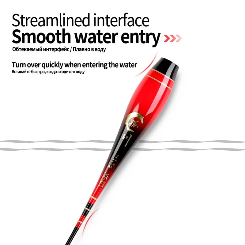 3 flotteurs luminescents nano composite sans pile CR425 avec tubes, pour la pêche électrique en rivière