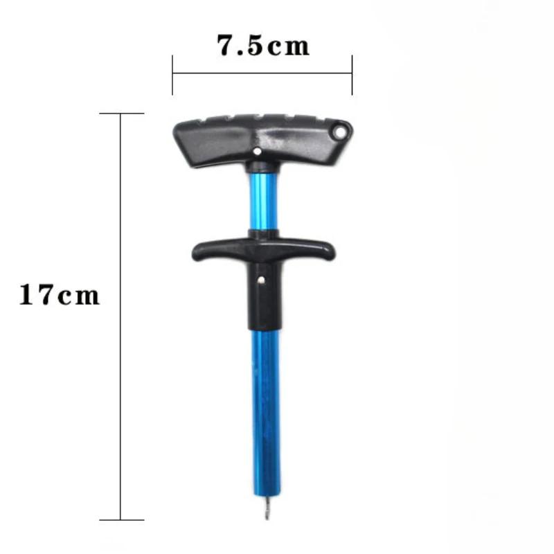 Séparateur hameçons aluminium portable en T pêche décrochage rapide équipement