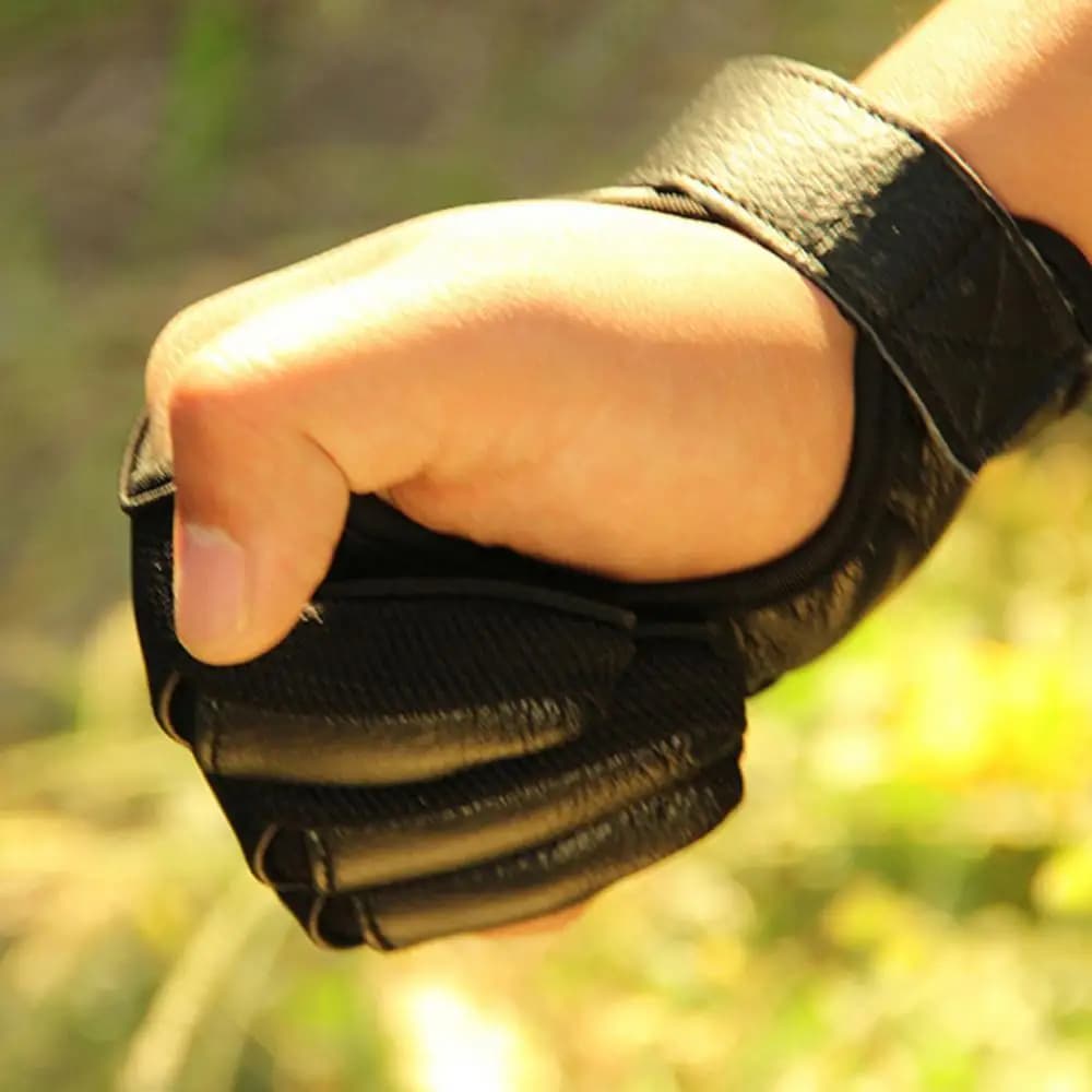 Gant de tir protection main 1 pièce 3 doigts élastique archerie arc chasse pêche sport