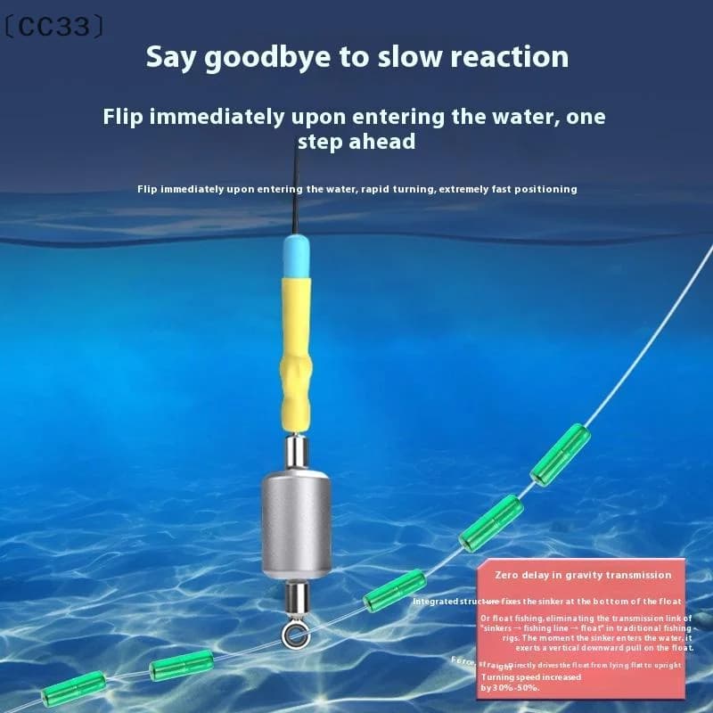 Plomb de pêche goutte d'eau avec échelle cylindrique - Poids compact ajustable proportionnel