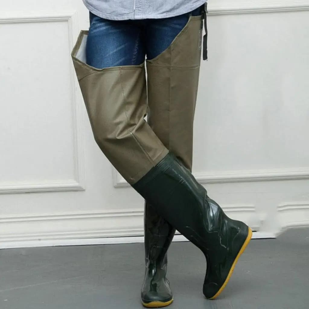 Pantalon de pêche imperméable et résistant aux intempéries tailles 41-44 - Waders durables