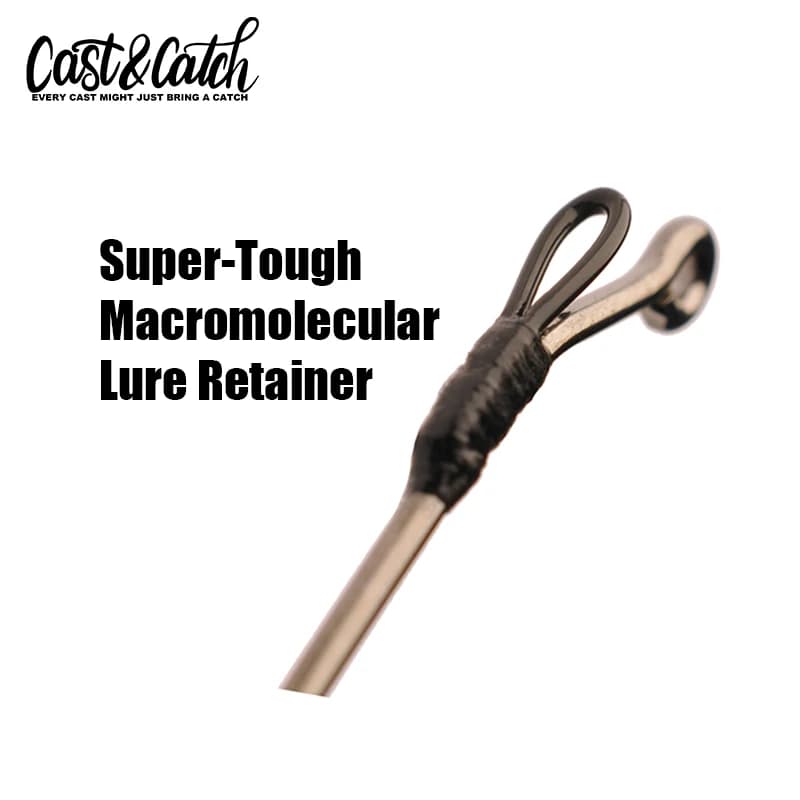 Hameçons offset Cast&Catch Neko Rig 4pcs pour leurres souples pêche carnassiers truite eau douce