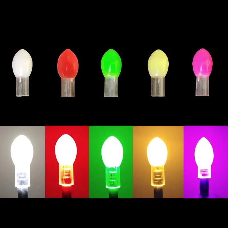 Lot de 3 lampes LED flottantes pour la pêche nocturne, attracteur lumineux Starlight compatible CR425 CR311 J487