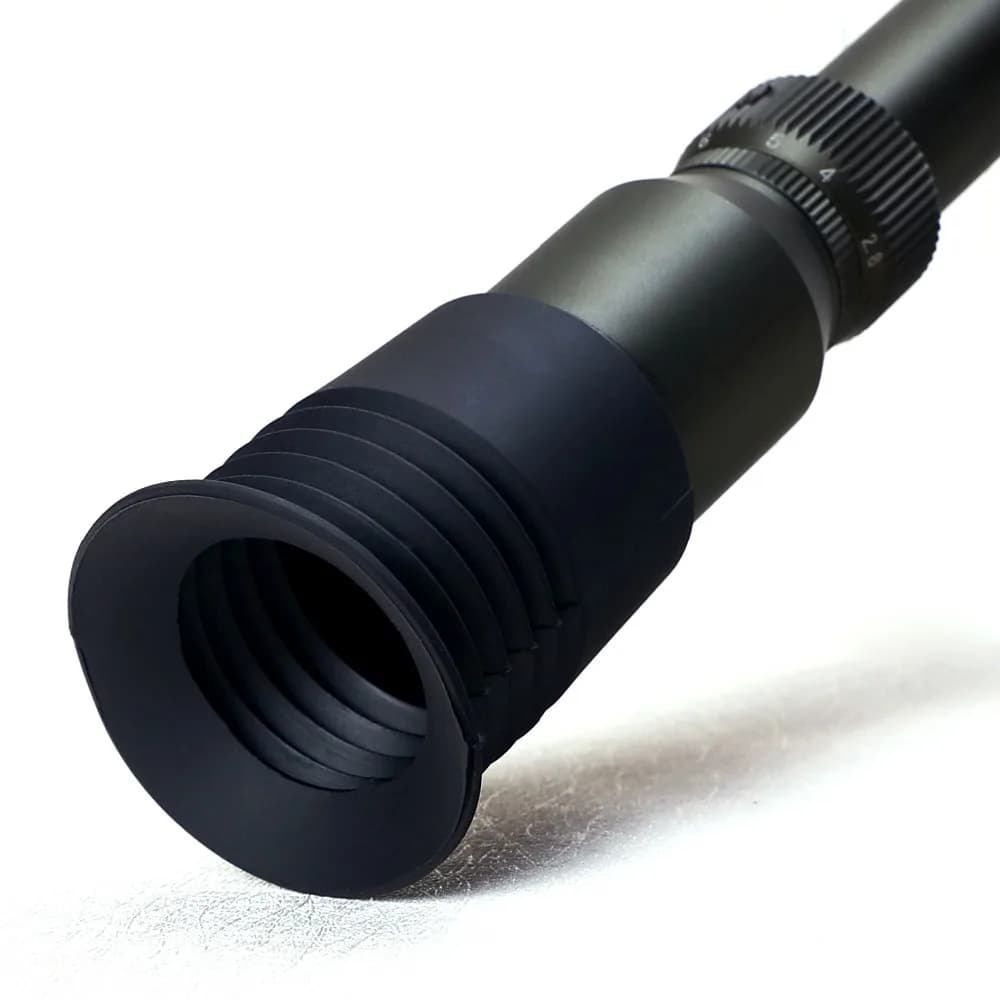 Protecteur oculaire 40mm pour viseur de pêche - Anti-recul pour cannes à pêche équipées optique