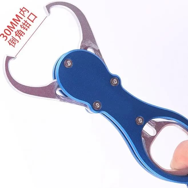 Pince à échelle pour contrôle des gros poissons - Set de pinces avec balance pour attraper et attacher les hameçons