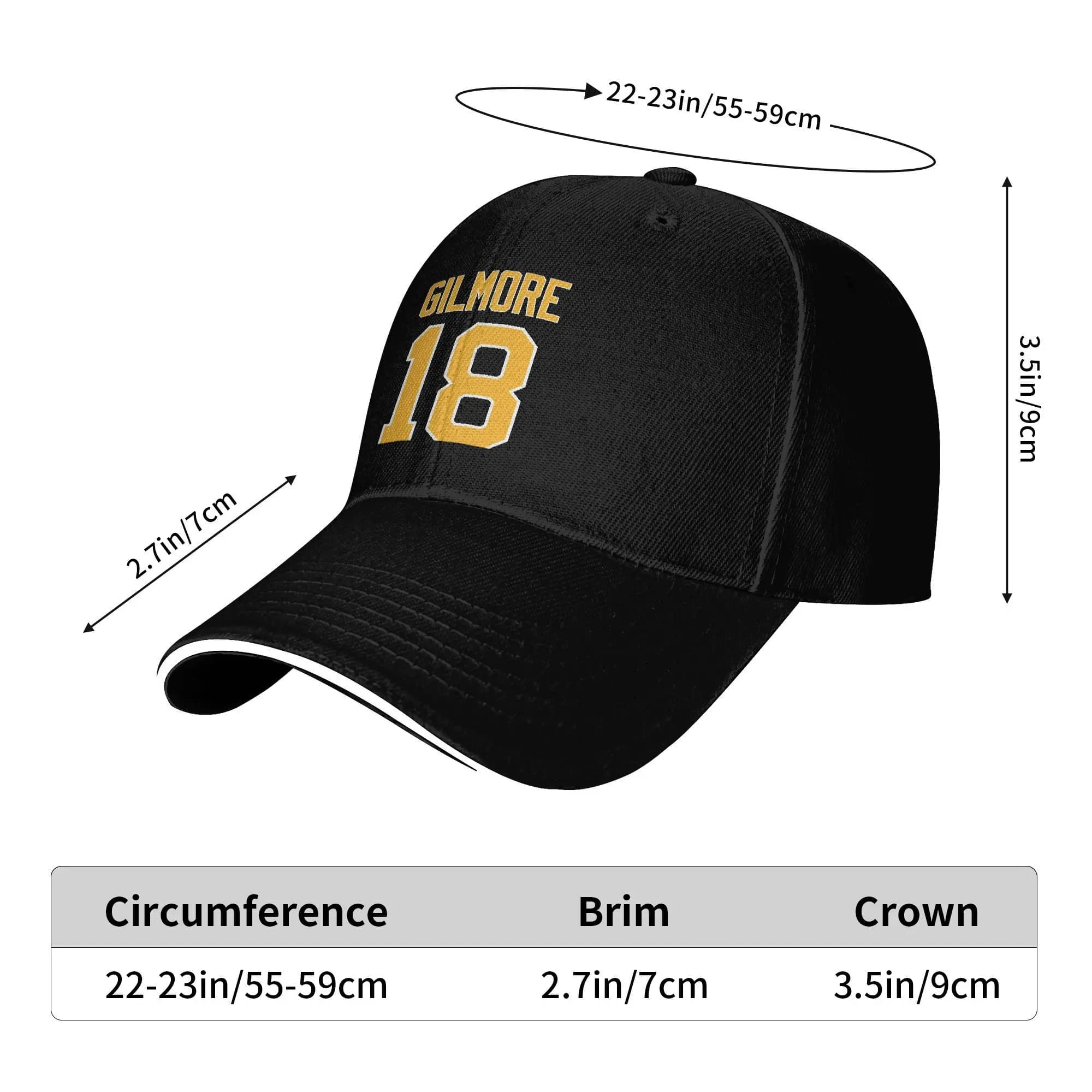 Casquette de pêche personnalisable Happy Gilmore pour couple avec design rétro et confortable