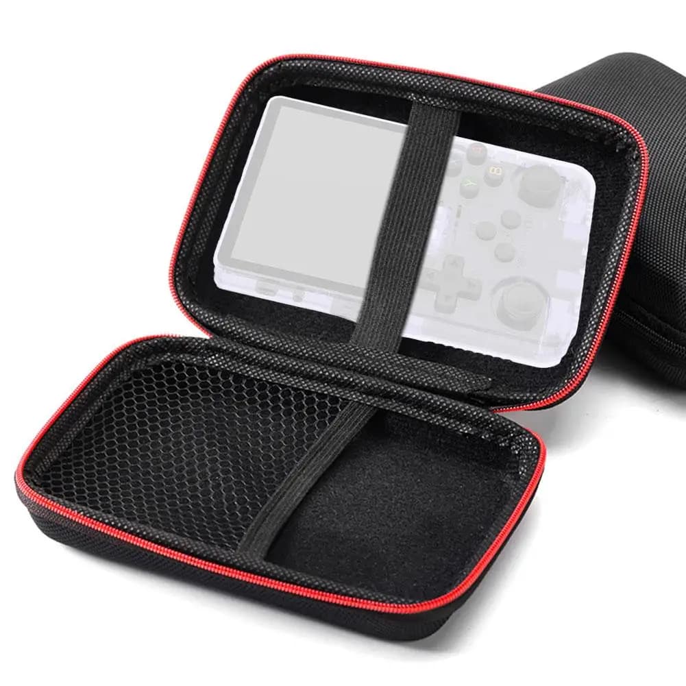 Étui de protection rigide EVA portable pour console rétro R36S R35S avec fermeture éclair