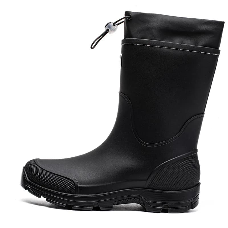 Bottes de pêche unisexes à semelle épaisse imperméables antidérapantes pour couple pêcheurs loisirs aquatiques