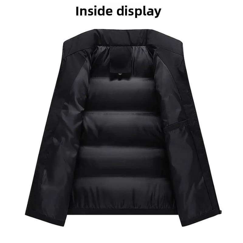Gilet d'hiver pêche épais chaud respirant coupe-vent qualité premium pour hommes extérieur