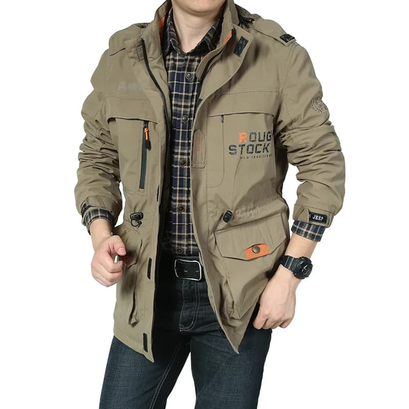 Veste business casual homme séchage rapide légère pour pêche et escalade