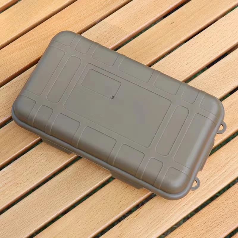 Boîte de survie EDC étanche et antichoc extra large - Coffre de rangement pour équipement outdoor