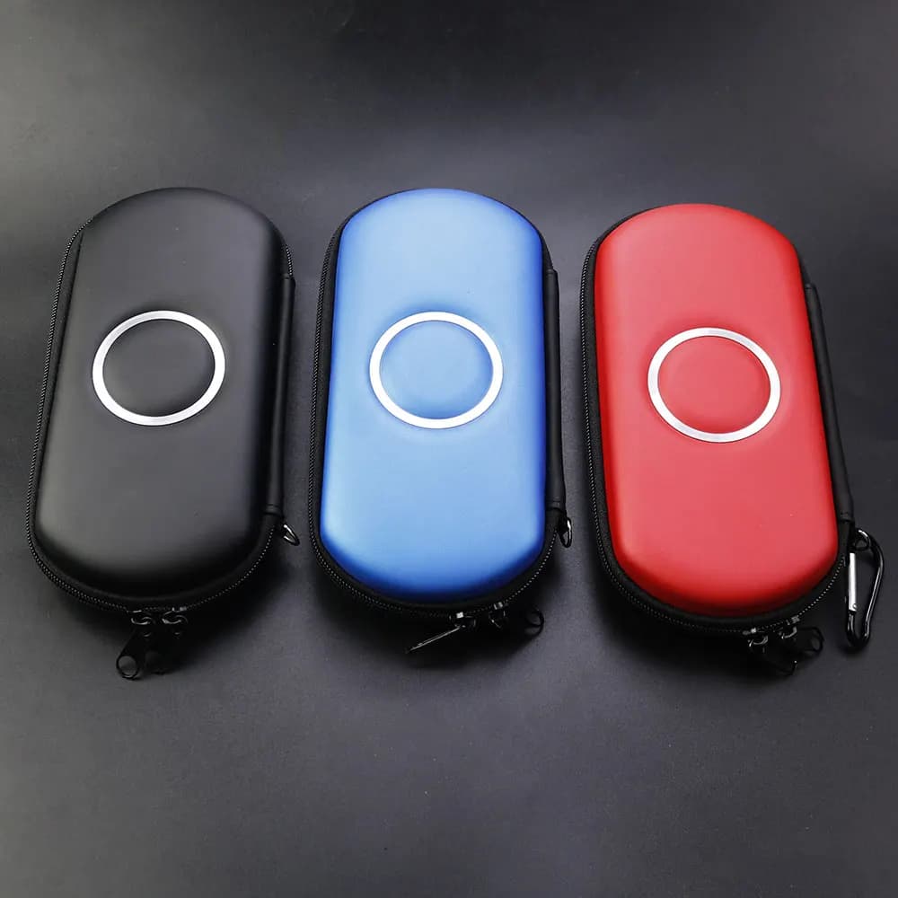 Étui de voyage rigide portable pour Sony PSP 1000 2000 3000 - Poche de protection et rangement