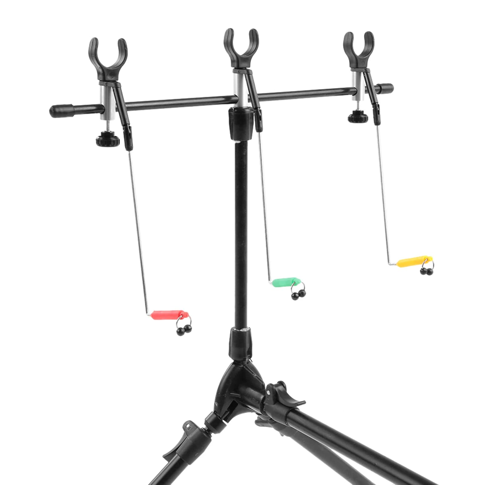 Support de canne à pêche réglable Lixada 3-en-1 avec alarmes de touche pour la pêche de la carpe