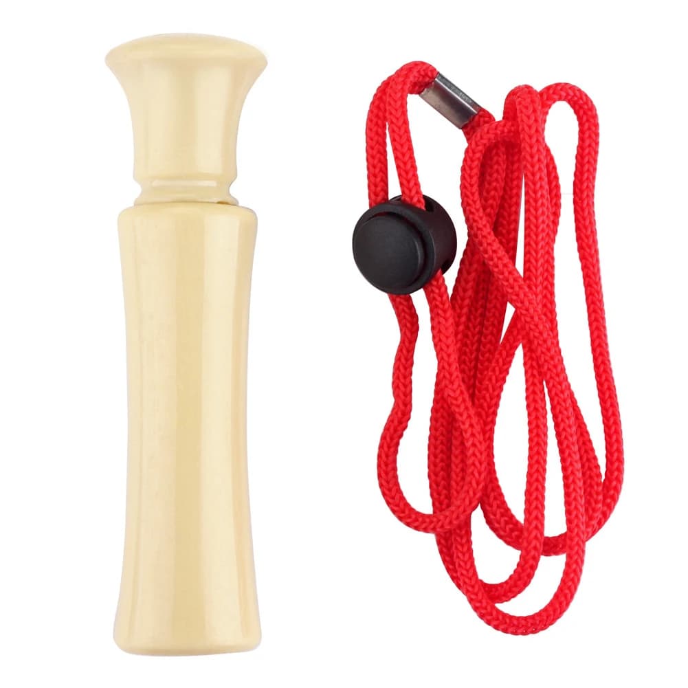 Lanière décrochement canard chasse pêche corde sifflet appel outil aventure camping extérieur durable