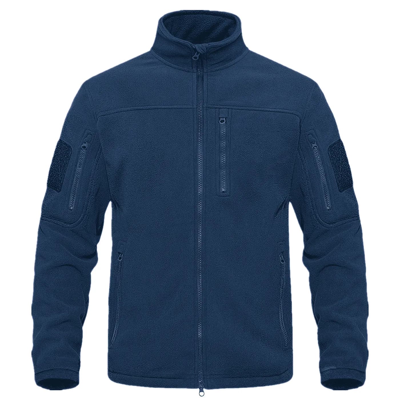 Veste polaire col montant thermique mi-haute pour pêche automne hiver activités outdoor