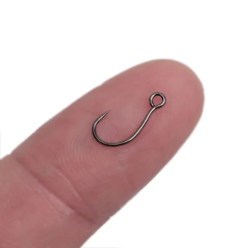 10 hameçons simples ORIGIN S55m taille 6 à 12 - Acier haute carbone pour pêche précise